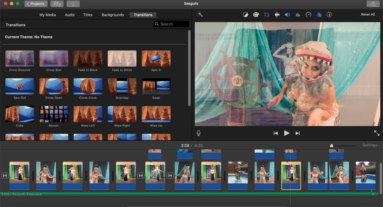 August 1st RECORDING Film Editing 101 for Dancers (iMovie) w/ Sadie!